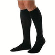 Image of Men's Knee-High Ribbed Compression Socks Large, Black