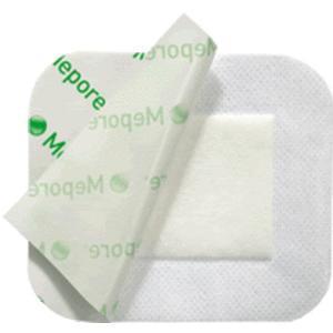 Image of Mepore Adhesive Absorbent Dressing, 3.6" x 12"