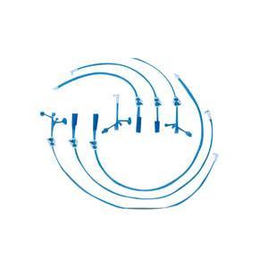 Image of Mickey Threaded Extension Set with Secur-Lok Right-Angle Connector and Clamp, 12"