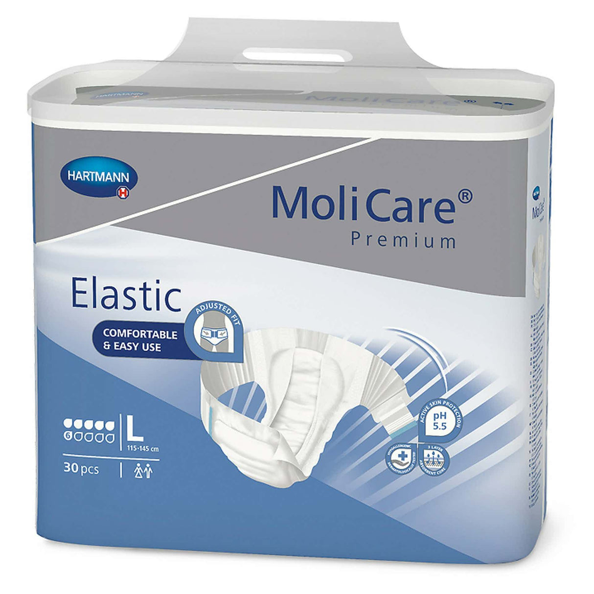 Image of MoliCare Premium Elastic Brief 6D