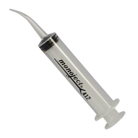 Image of Monoject™ Curved Tip Irrigation Syringe, 12mL