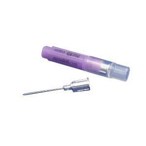 Image of Monoject Standard Hypodermic Short Bevel Needle with Aluminum Hub 16G x 5/8"