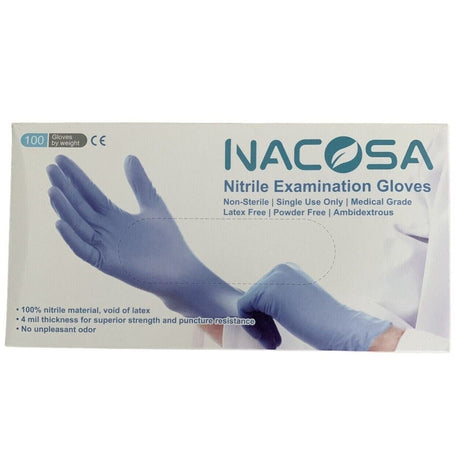 Image of Nacosa Nitrile Examination Gloves