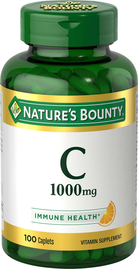 Image of Nature's Bounty Pure Vitamin C Tablet, 1,000mg, 100 ct