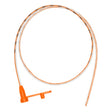 Image of NeoMed Indwelling Polyurethane Enteral Feeding Tube, with Orange Radiopaque Stripe, 5Fr OD, 35''