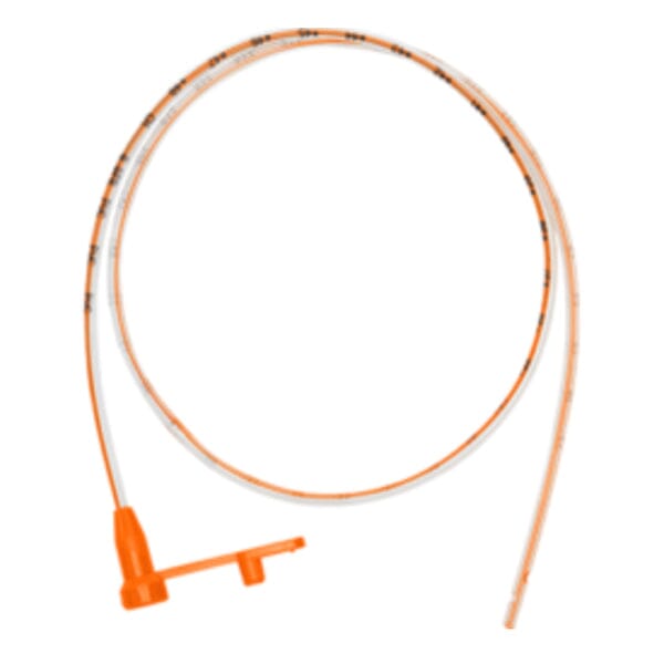 Image of NeoMed Indwelling Polyurethane Enteral Feeding Tube, with Orange Radiopaque Stripe, 5Fr OD, 35''