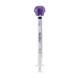 Image of NeoMed Oral/Enteral Syringe, with ENFit Connector, NeoConnect Tip, Purple