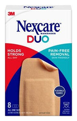 Image of Nexcare DUO Bandage, Knee and Elbow (8 Count)