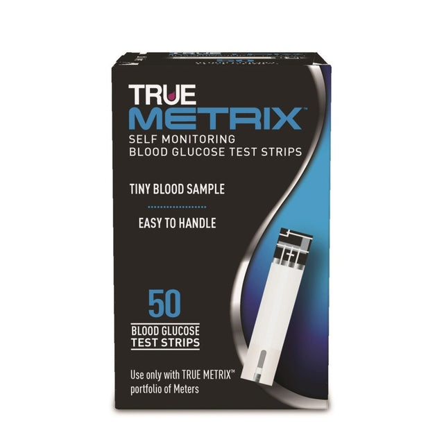 Image of Nipro Diagnostics True Metrix™ Medi Blood Glucose Test Strips (50 Count)