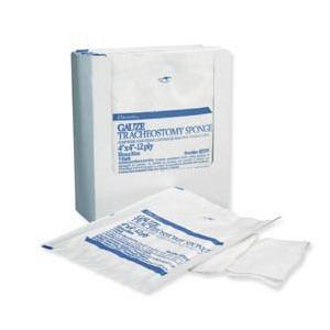 Image of Non-Woven Sterile Tracheostomy/Drain Sponge 2" x 2", 6-Ply