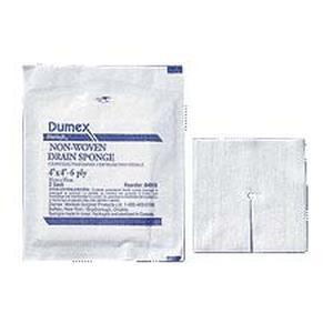 Image of Non-Woven Sterile Tracheostomy/Drain Sponge 4" x 4", 6-Ply