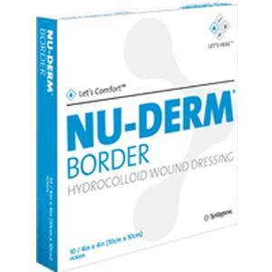 Image of Nu-Derm Bordered Hydrocolloid Dressing 2" x 2"