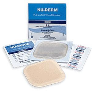 Image of Nu-Derm Bordered Hydrocolloid Dressing 6" x 6"