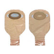 Image of Nu-Flex 1-Piece Adult Drainable Pouch Cut-to-Fit Convex 1-1/8" x 2" Oval With Barrier