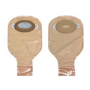 Image of Nu-Flex 1-Piece Adult Drainable Pouch Cut-to-Fit Convex 1-1/8" x 2" Oval With Barrier