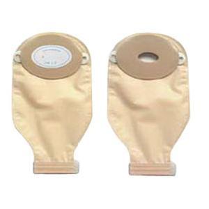 Image of Nu-Flex 1-Piece Adult Drainable Pouch Cut-to-Fit Convex 1-3/4" x 3-1/4" Oval