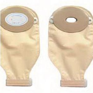 Image of Nu-Flex 1-Piece Adult Drainable Pouch Cut-to-Fit Deep Convex 1-1/8" x 2" Oval