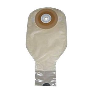 Image of Nu-Flex Convex Drainable Pouch With Barrier 2" Pre-Cut Opening Roll-Up Closure