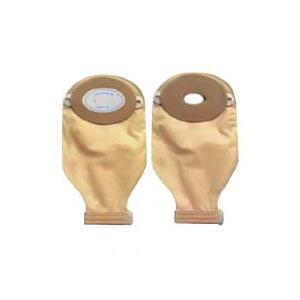 Image of Nu-Flex Ovals Drainable Pouch Trim-To-Fit 1-3/4" - 3-1/4", Opaque Trim Shield