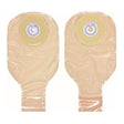 Image of Nu-Hope Nu-Flex™ Drainable Pouch, 1-1/2" x 1-3/4" Stoma, Post-Op, Roll-Up Closure, Convex, Trim-To-Fit, Flat, Round Opening, Adult