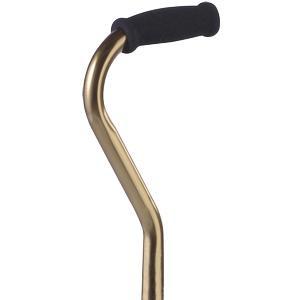 Image of Offset Handle Cane, Bronze