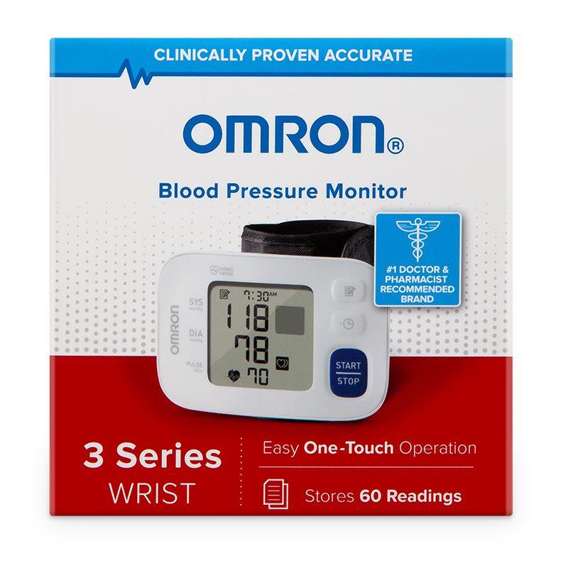 Image of Omron 3 Series® Wireless Wrist Blood Pressure Monitor