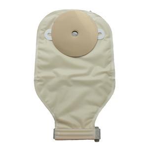 Image of One-piece Post-Op Precut Adult Drainable Pouch 1" Round With Barrier Roll-Up Trim Shield