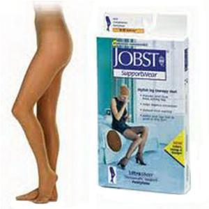 Image of Opaque Women's Firm Compression Pantyhose Medium, Natural