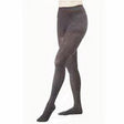 Image of Opaque Women's Waist-High Moderate Compression Pantyhose Medium, Black