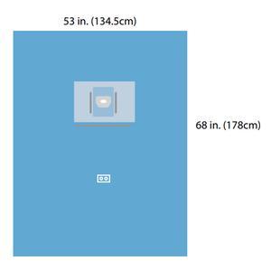 Image of Ophthalmic Drape, 53"  68", Oval Incise, Sterile