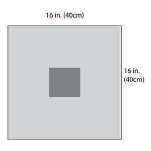 Image of Ophthalmic Incise Drape, 16"  16", Nonsterile