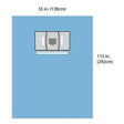 Image of Ophthalmic Incise Sheet, 55"  115", Nonsterile