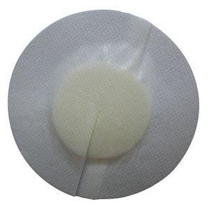 Image of Optifoam Foam Island Dressing with Fenestration 4" Diameter Round