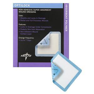 Image of OptiLock Non-Adhesive Dressing 5" x 5-1/2" with 4" x 4.7" Pad