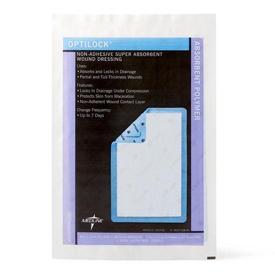 Image of OptiLock Non-Adhesive Dressing, 8" x 12"