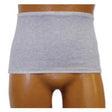 Image of OPTIONS Mens' Brief with Built-In Barrier/Support, Light Gray, Left Stoma, 2X-Large