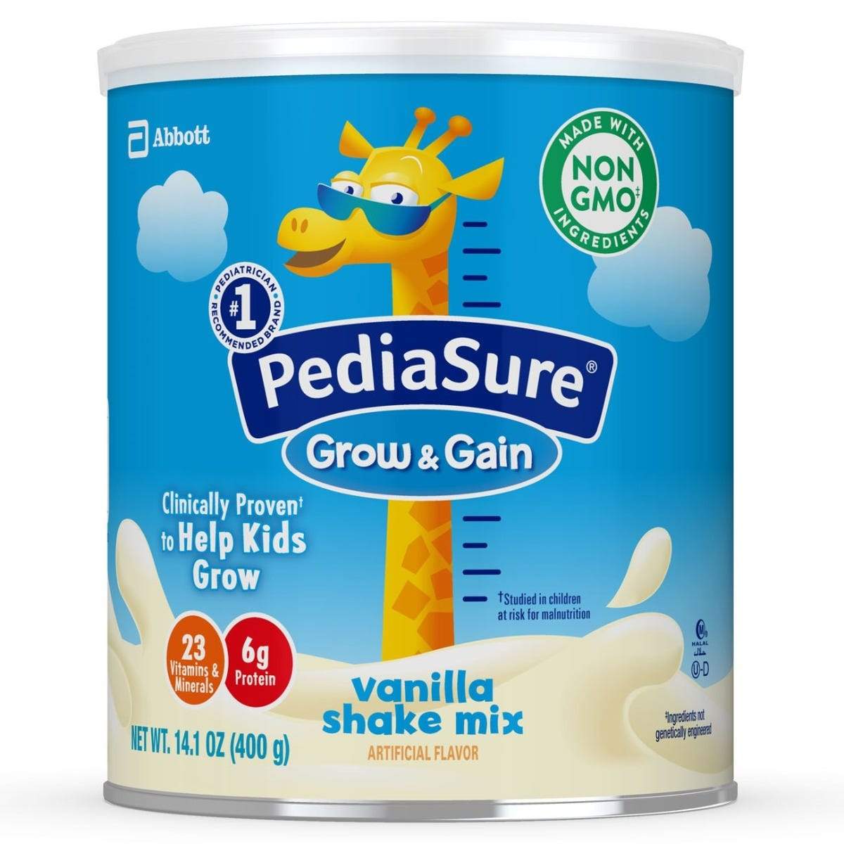 Image of Pediasure Grow & Gain Vanilla Powder, 14.1 oz. (400 gram)