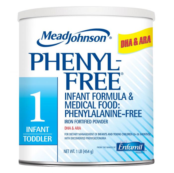 Image of Phenyl-Free®1 Powder 1 lb Can, Vanilla, 2280cal