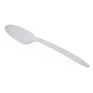 Image of Plastic Teaspoon, White, Bulk