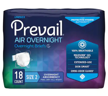 Image of Prevail® Air Overnight Adult Brief