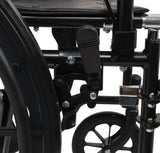 Image of ProBasics K1 Lightweight Wheelchair with 16" x 16" Seat, Flip-Back Desk Arms, Swing-Away Footrests