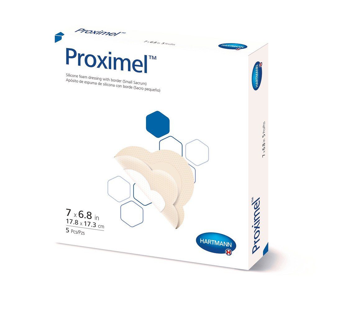 Image of Proximel® Five-Layer Silicone Foam Bordered Dressing