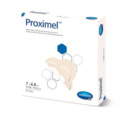 Image of Proximel® Five-Layer Silicone Foam Bordered Dressing