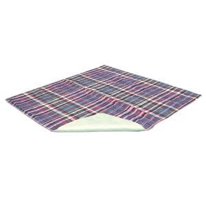 Image of Quik-Sorb Plaid Top Bed Pad, 34" x 36"