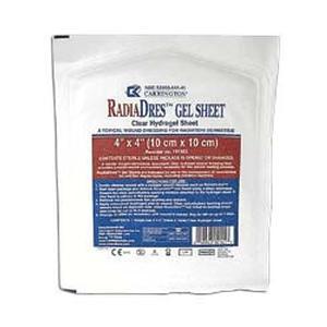 Image of RadiaCare Gel Sheet Dressing 4" x 4"