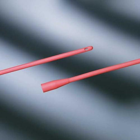 Image of Red Rubber Urethral Catheter Tray 15 Fr