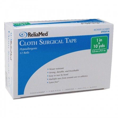 Image of ReliaMed Cloth Surgical Tape 1" x 10 yds.