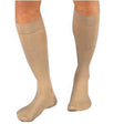 Image of Relief Knee-High Firm Compression Stockings Large, Silky Beige