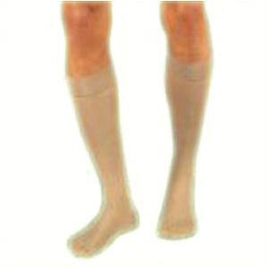 Image of Relief Knee-High Firm Compression Stockings X-Large Full Calf, Beige