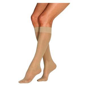 Image of Relief Knee-High Moderate Compression Stockings, X-Large, 15-20 mmHg, Beige